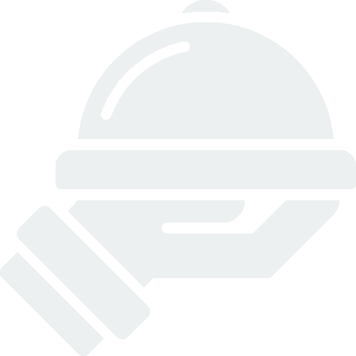 Closed dish serving icon