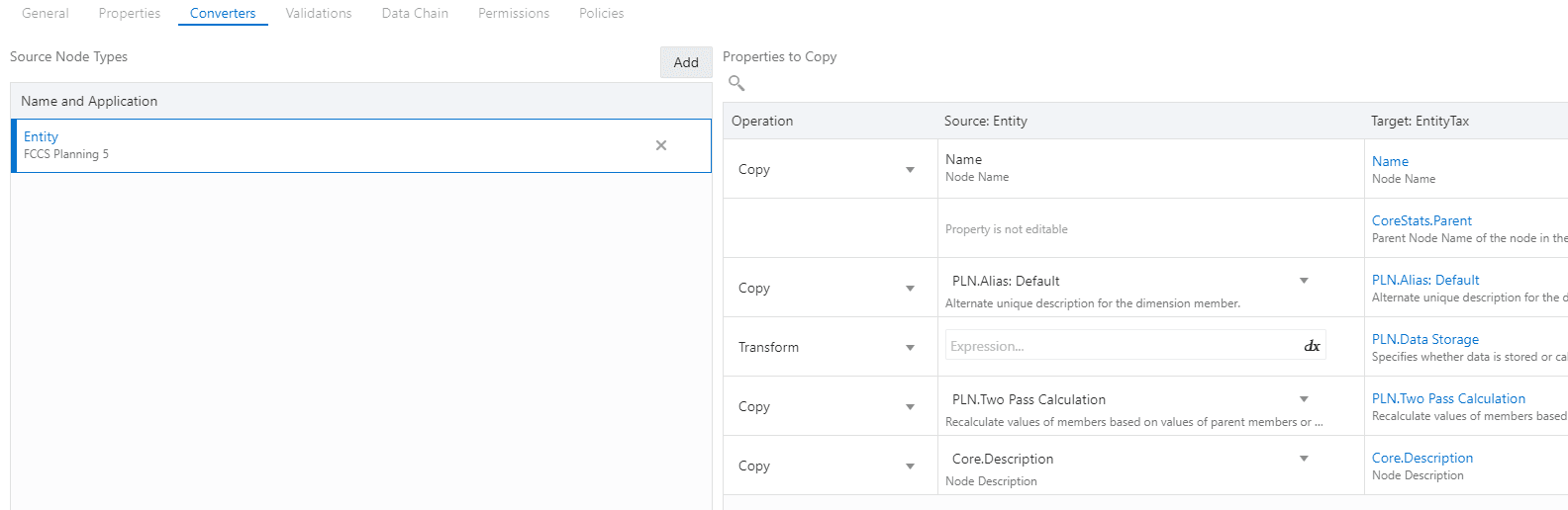 Build Node Type Converter