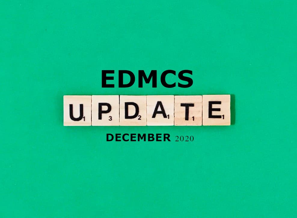 EDMCS Updates: December 2020