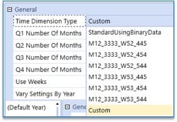 Time Dimension Setup