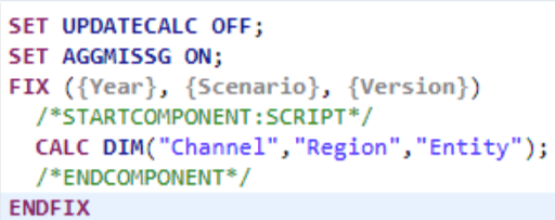 PBCS-Roll-Up Business Rules