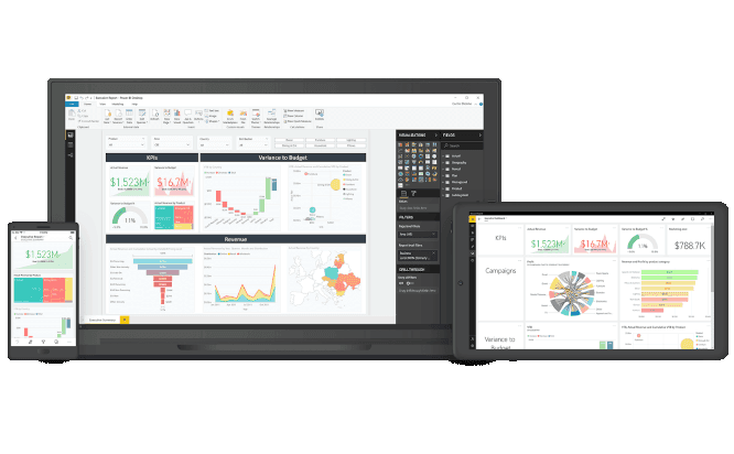 Microsoft Power BI Dashboards