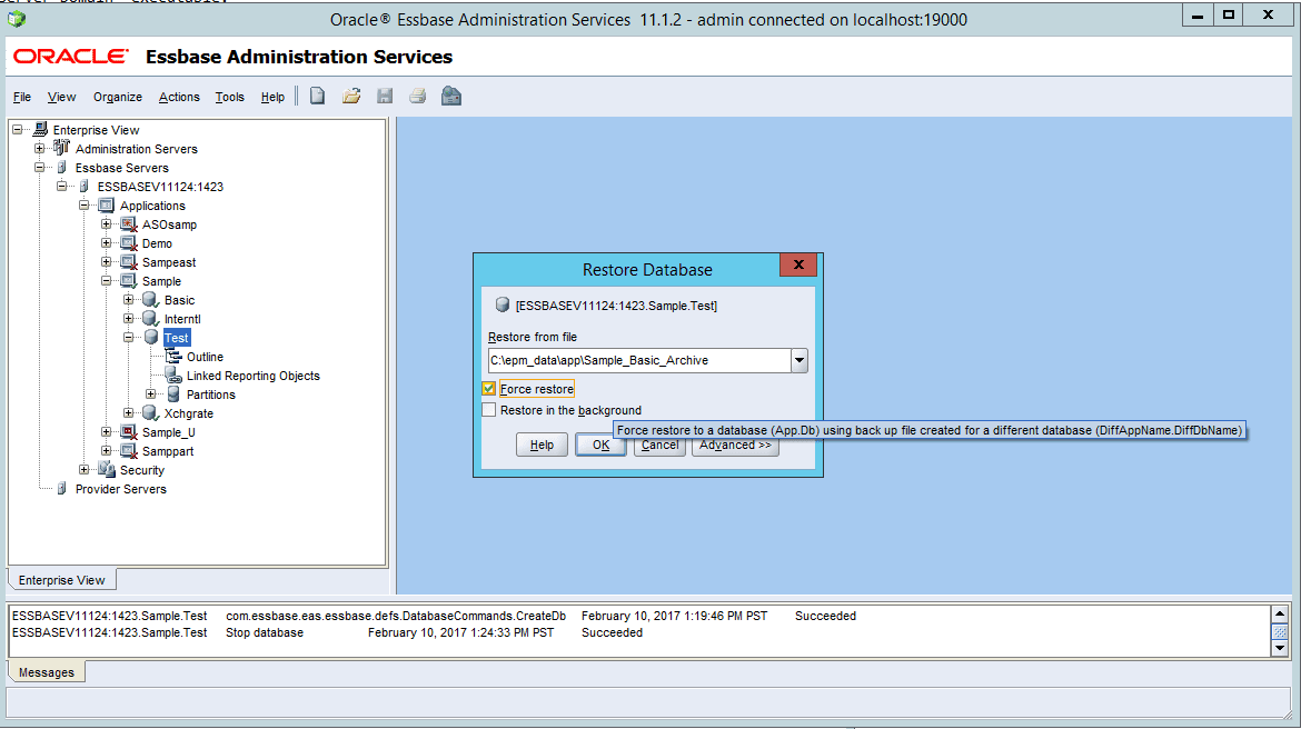 Oracle Essbase Hyperion