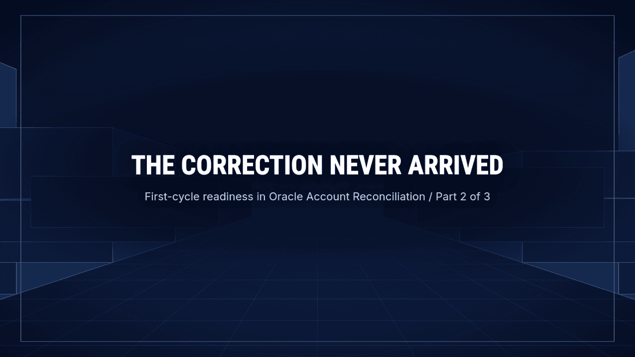 The Profile Is Correct. The Reconciliation Is Not.