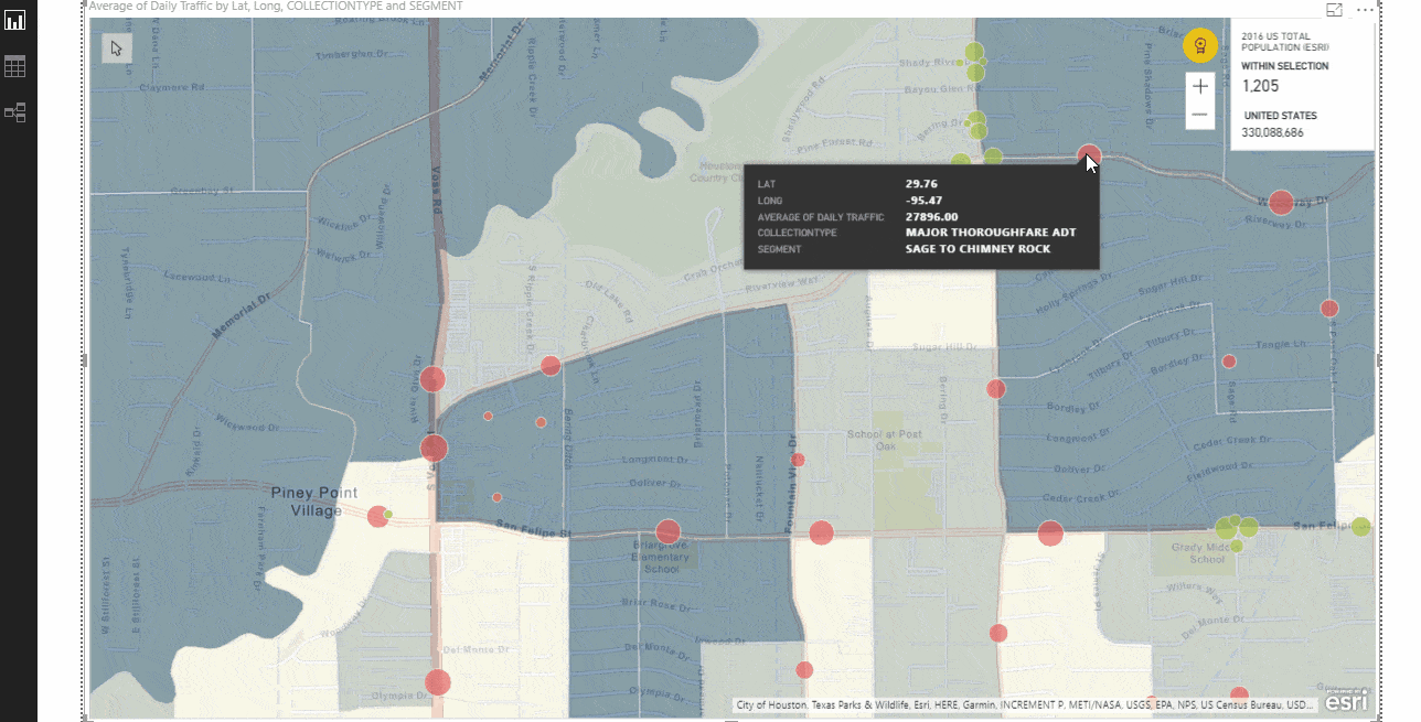 Median Household Income Visualization