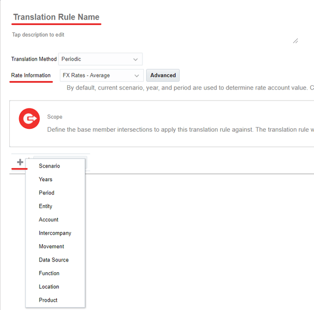 Step 3 - Create Translation Rule