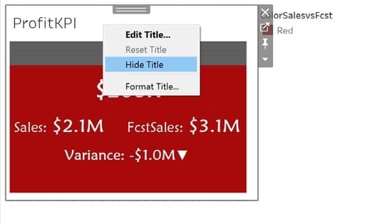 Hide Title