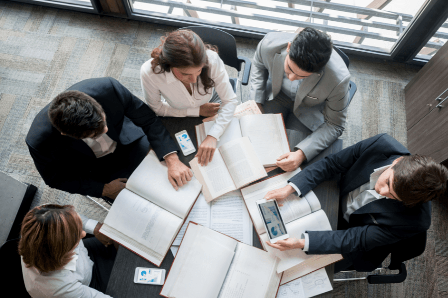 Working on documents