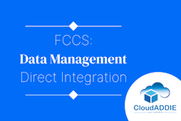 FCCS: Data Management Direct Integration
